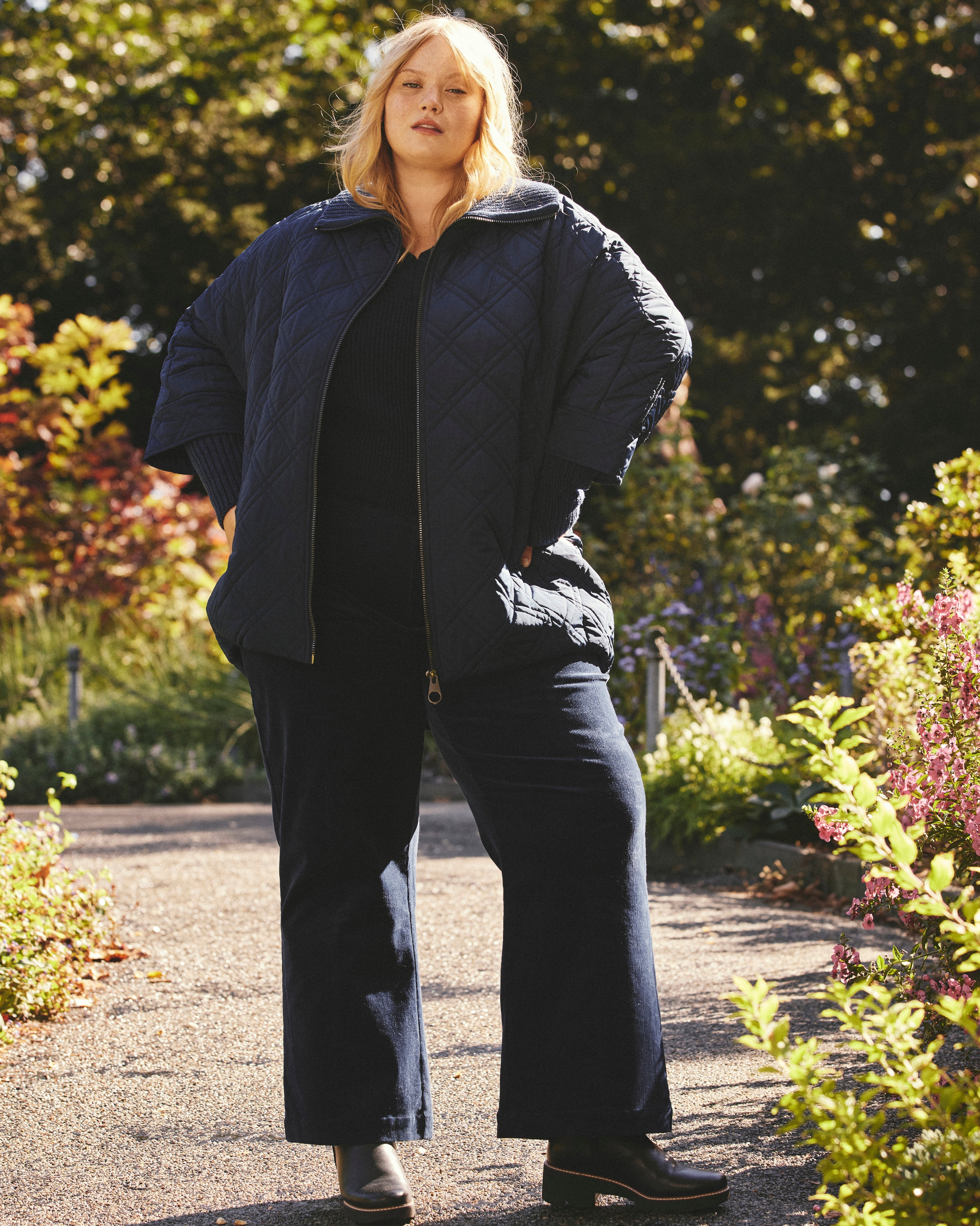 Arcadia Puffer Coat - Pageant Blue