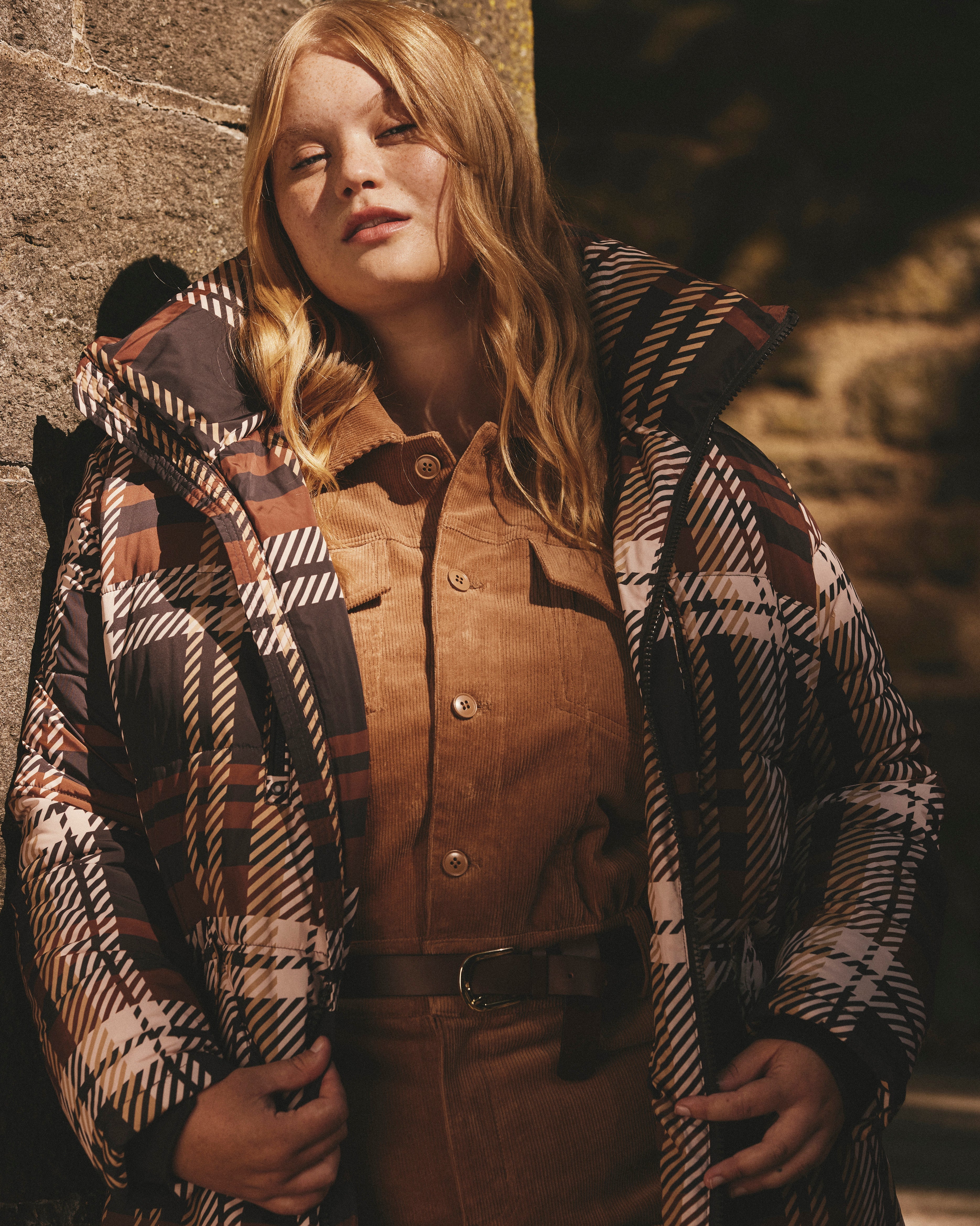 Dakota Corduroy Dress - Classic Camel