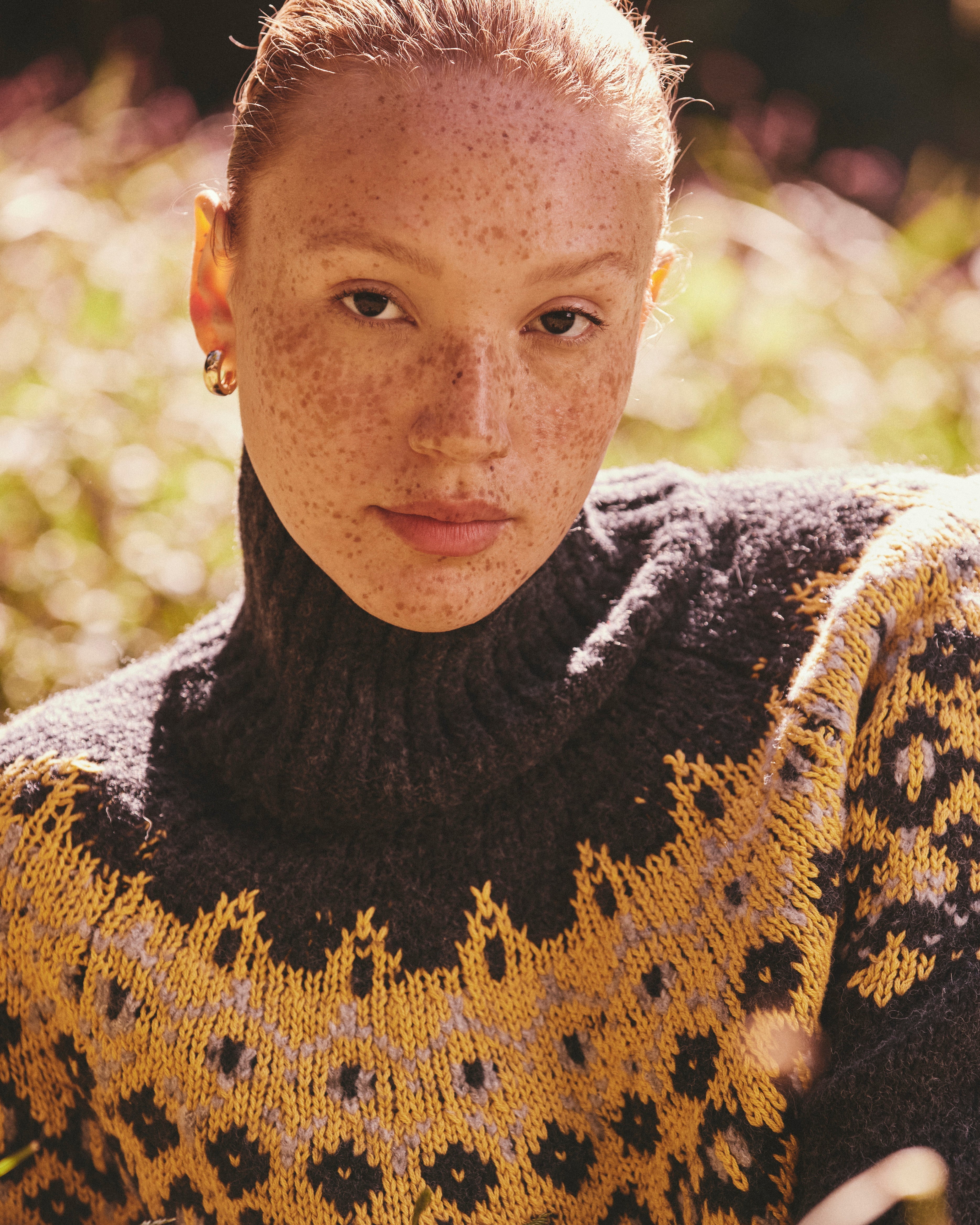 Fair Isle Sweater - Oak Leaf Fair Isle