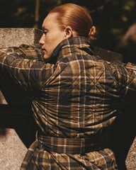 Nehra Quilted Coat - Scottish Breakfast Plaid