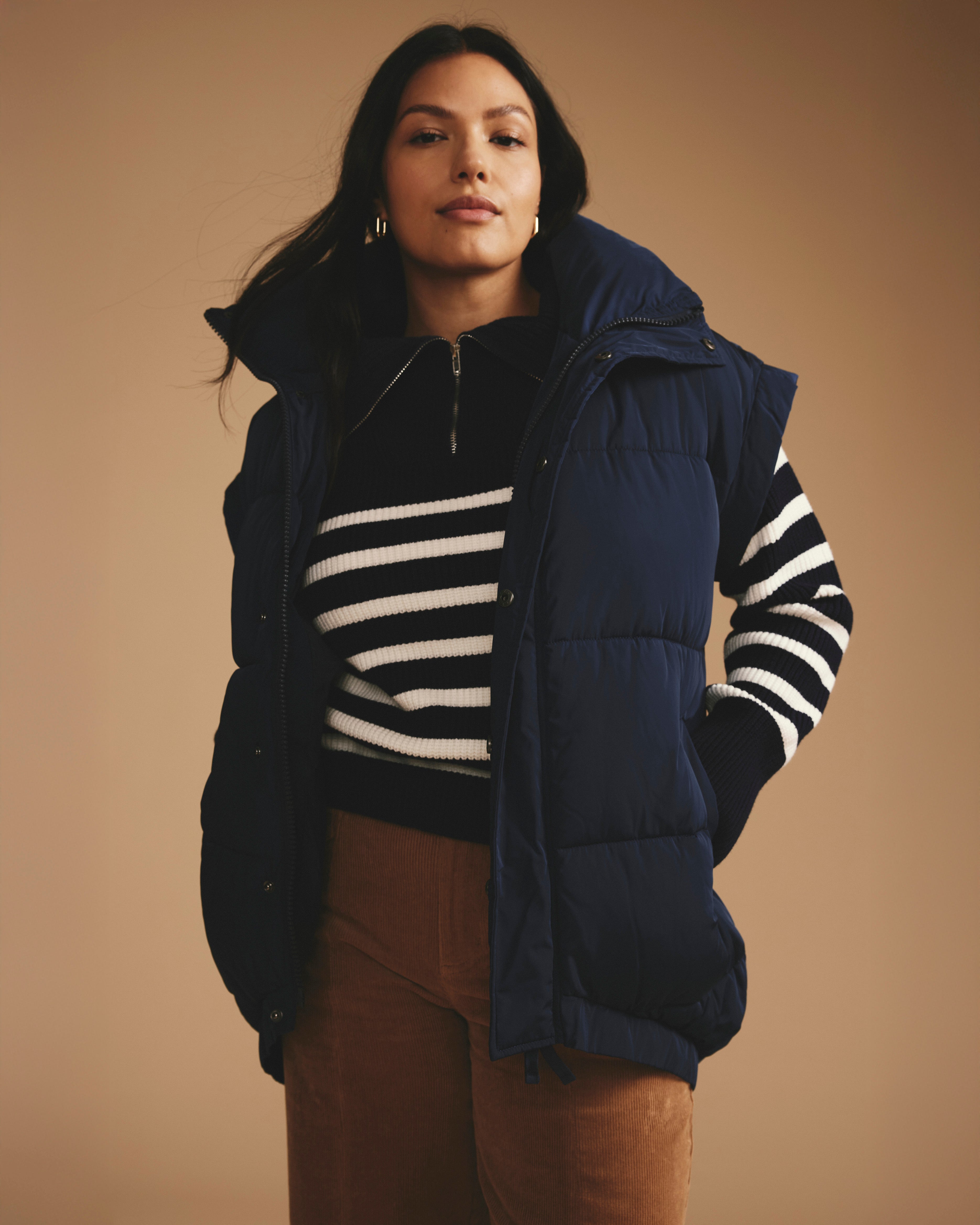 Paparazzi Puffer Vest - Pageant Blue