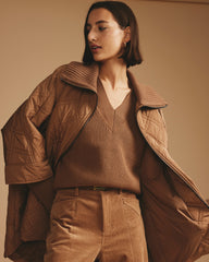 Arcadia Puffer Coat - Classic Camel
