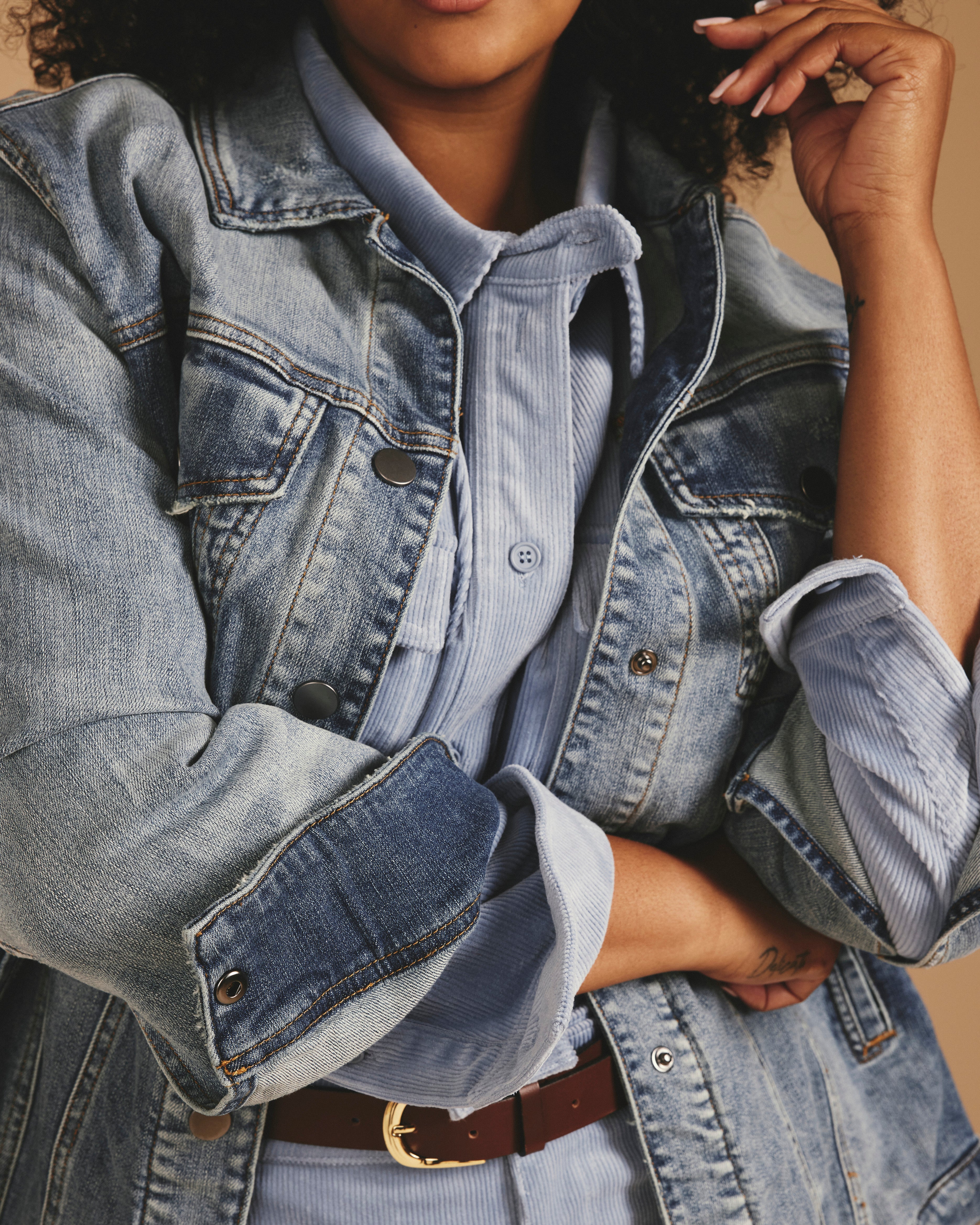 Corduroy Greenwich Jacket - Washed Rain