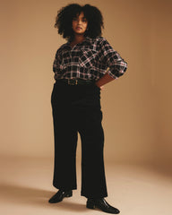 Maine Stretch Flannel Shirt - Poppy Plaid