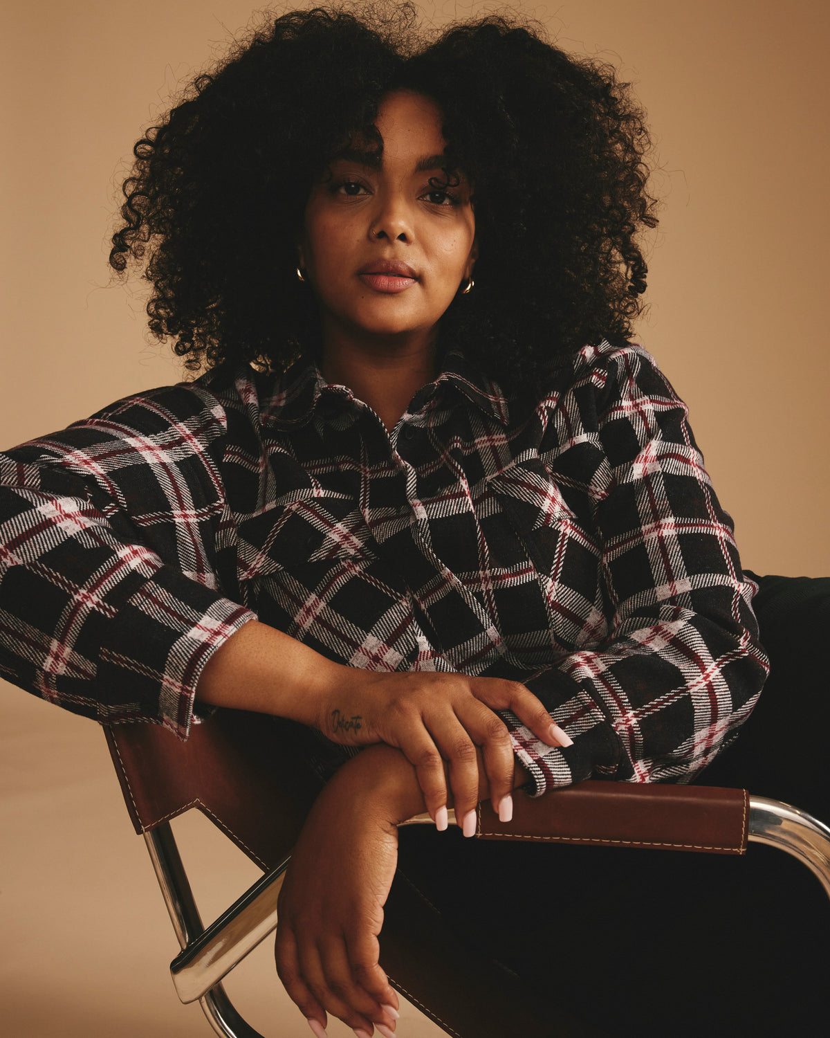 Maine Stretch Flannel Shirt - Poppy Plaid