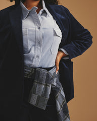 Corduroy Greenwich Jacket - Washed Rain