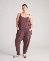 UltimateS Jackson Sleeveless Jumpsuit - Cassis