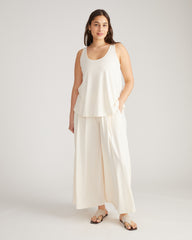 Trisha Lounge Tank - Porcelain