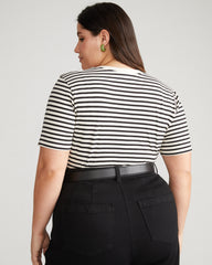 V Rex - Ecru/Black Stripe