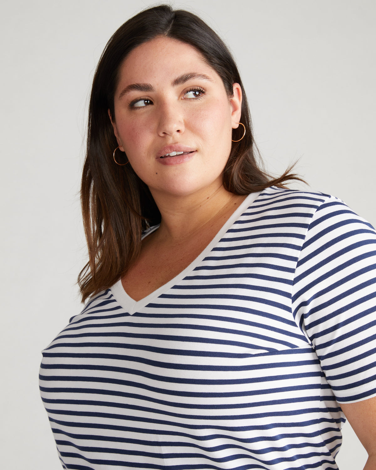 V Rex - White/Cenote Stripe