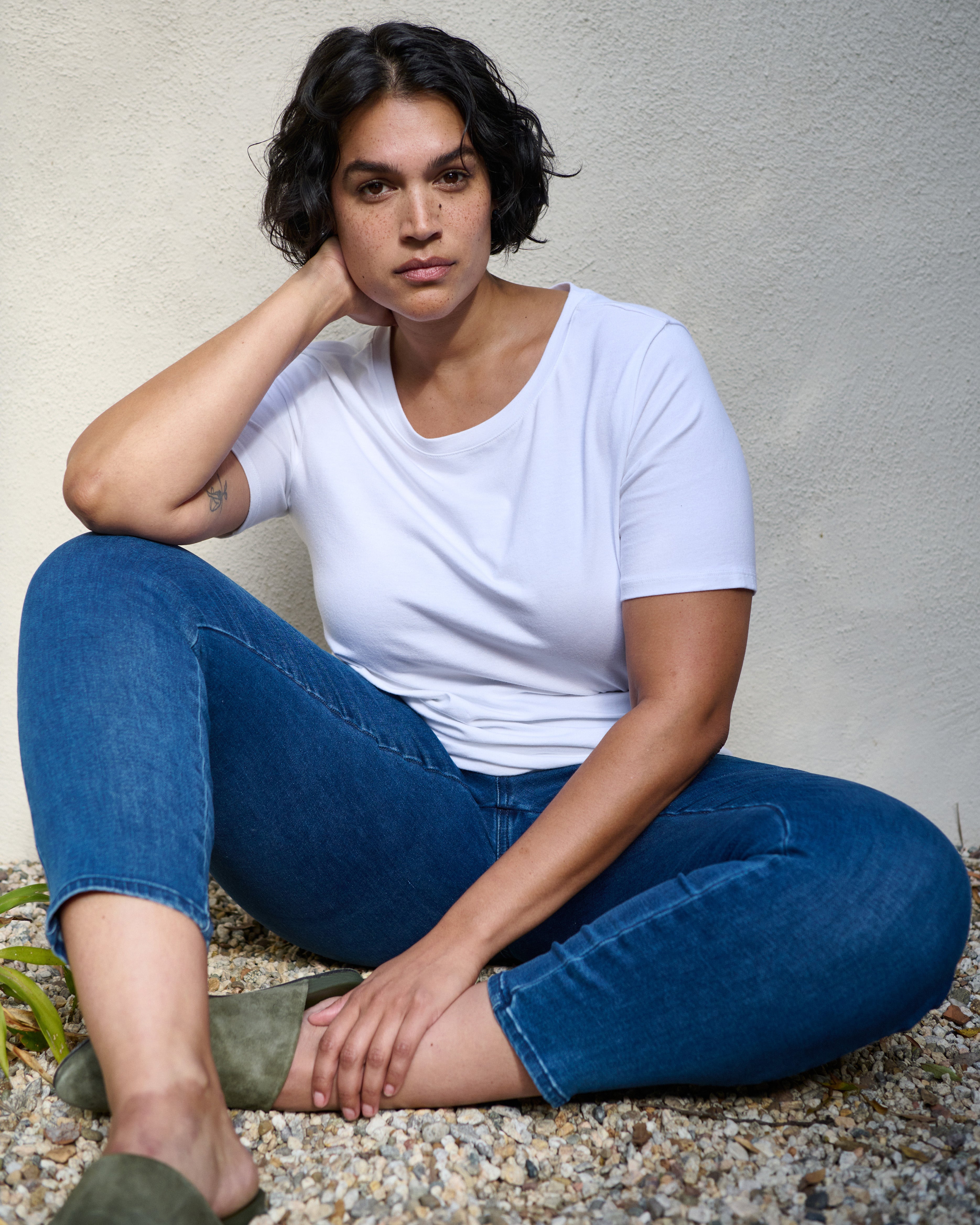 Signature Tee Rex - White