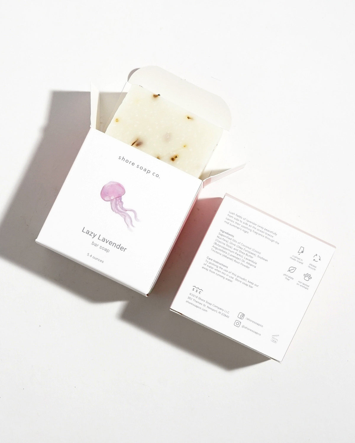 Shore Soap Co Lazy Lavender Bar Soap