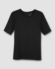 Maia Stovepipe Sleeve Tee - Black