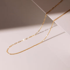 Aurate Mix Chain Necklace