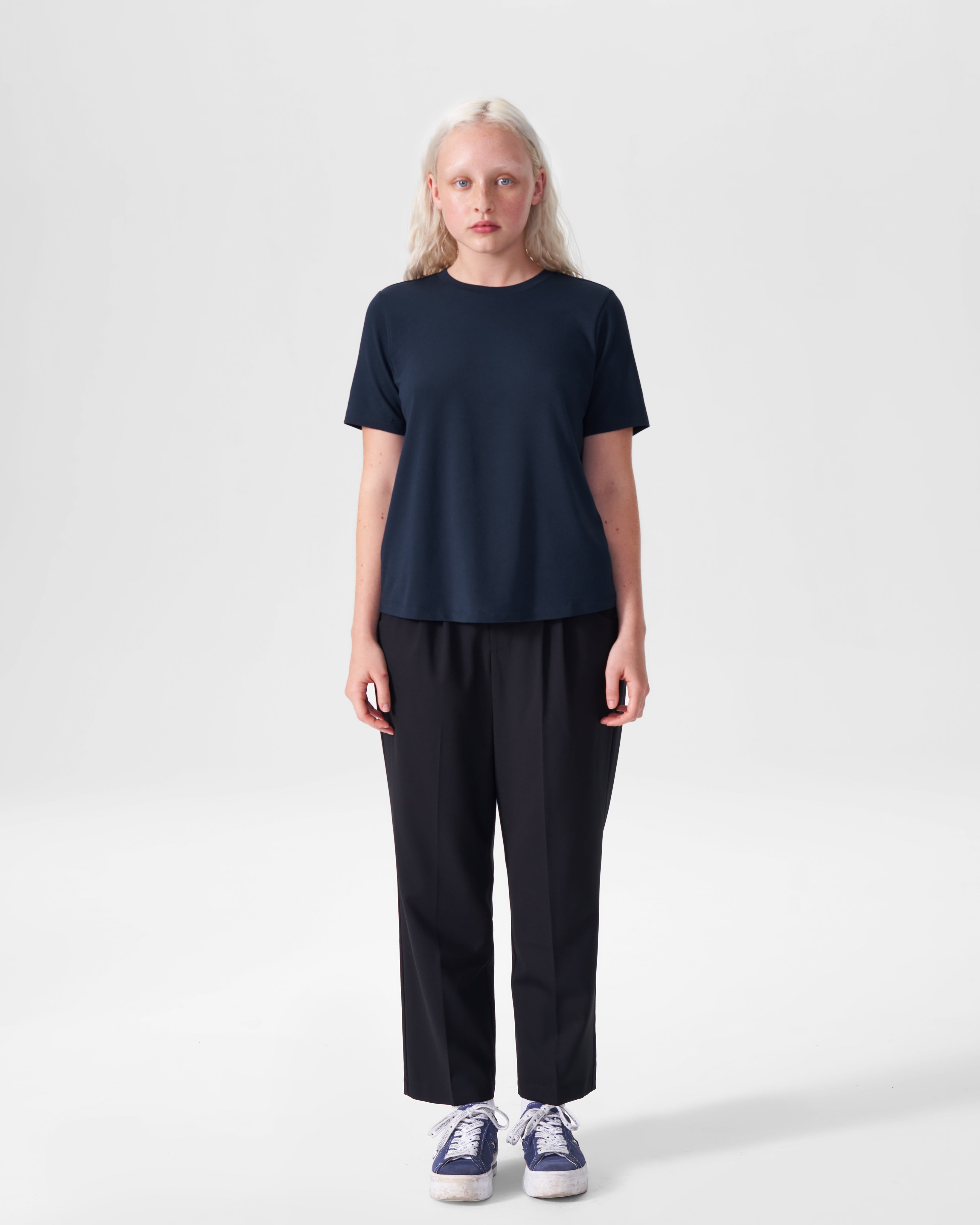Signature Petite Tee Rex - Navy